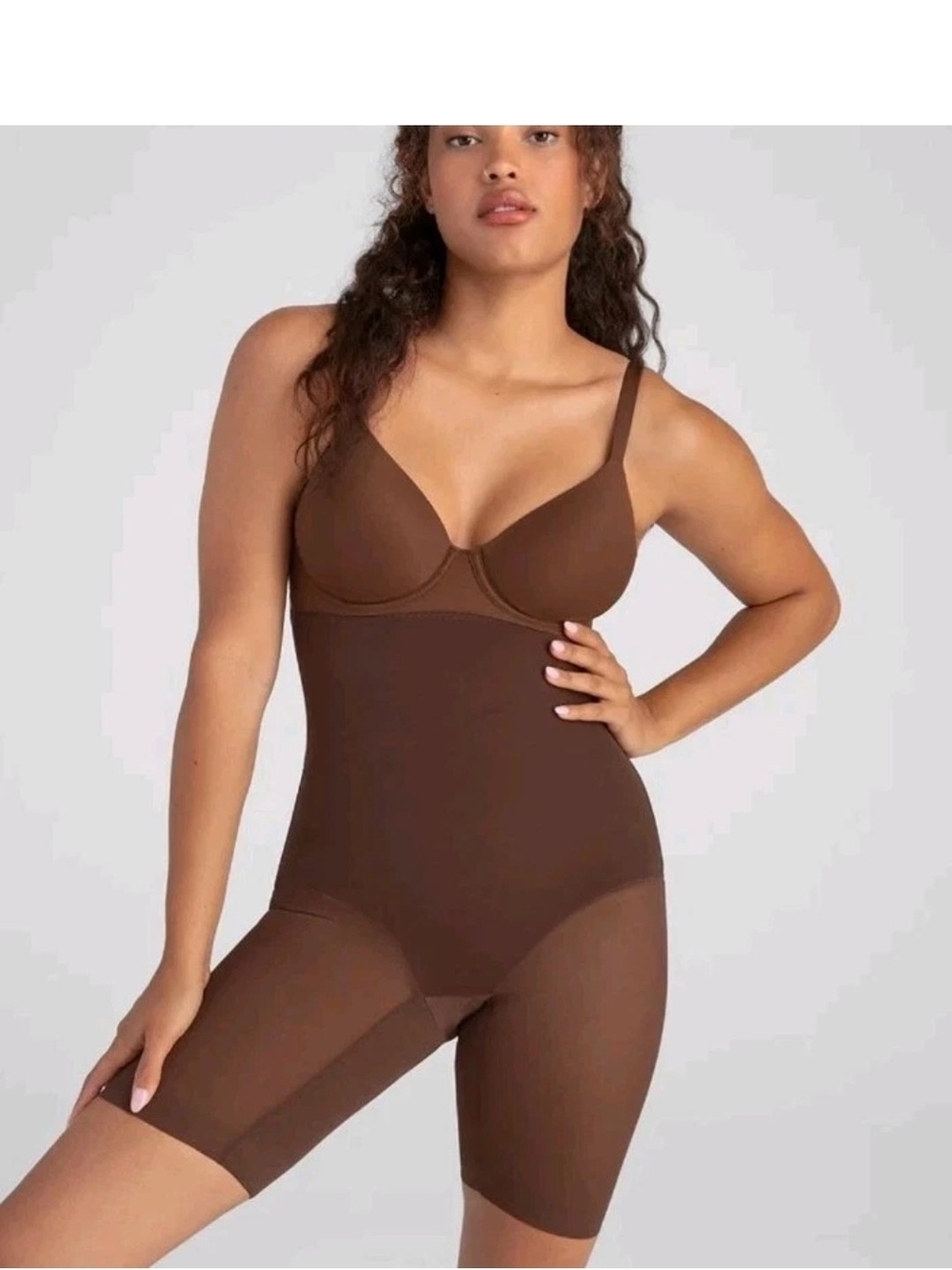 NWT Honeylove Super Powershort Mocha XL Shapewear